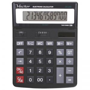 Kalkulator Vector biurowy DK-206, 12-pozycyjny